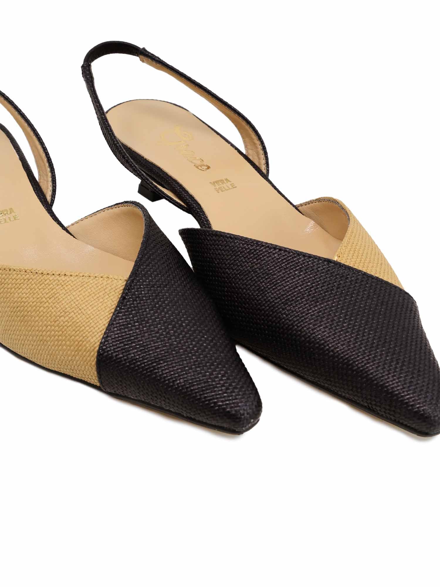 Sandali tacco Nero Grace Shoes