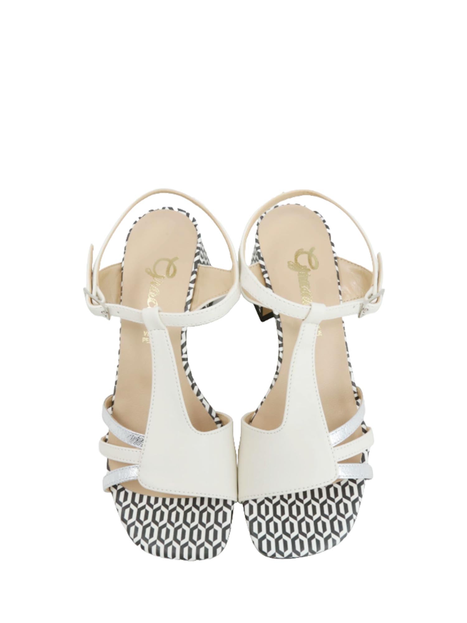 Sandali tacco Beige Grace Shoes