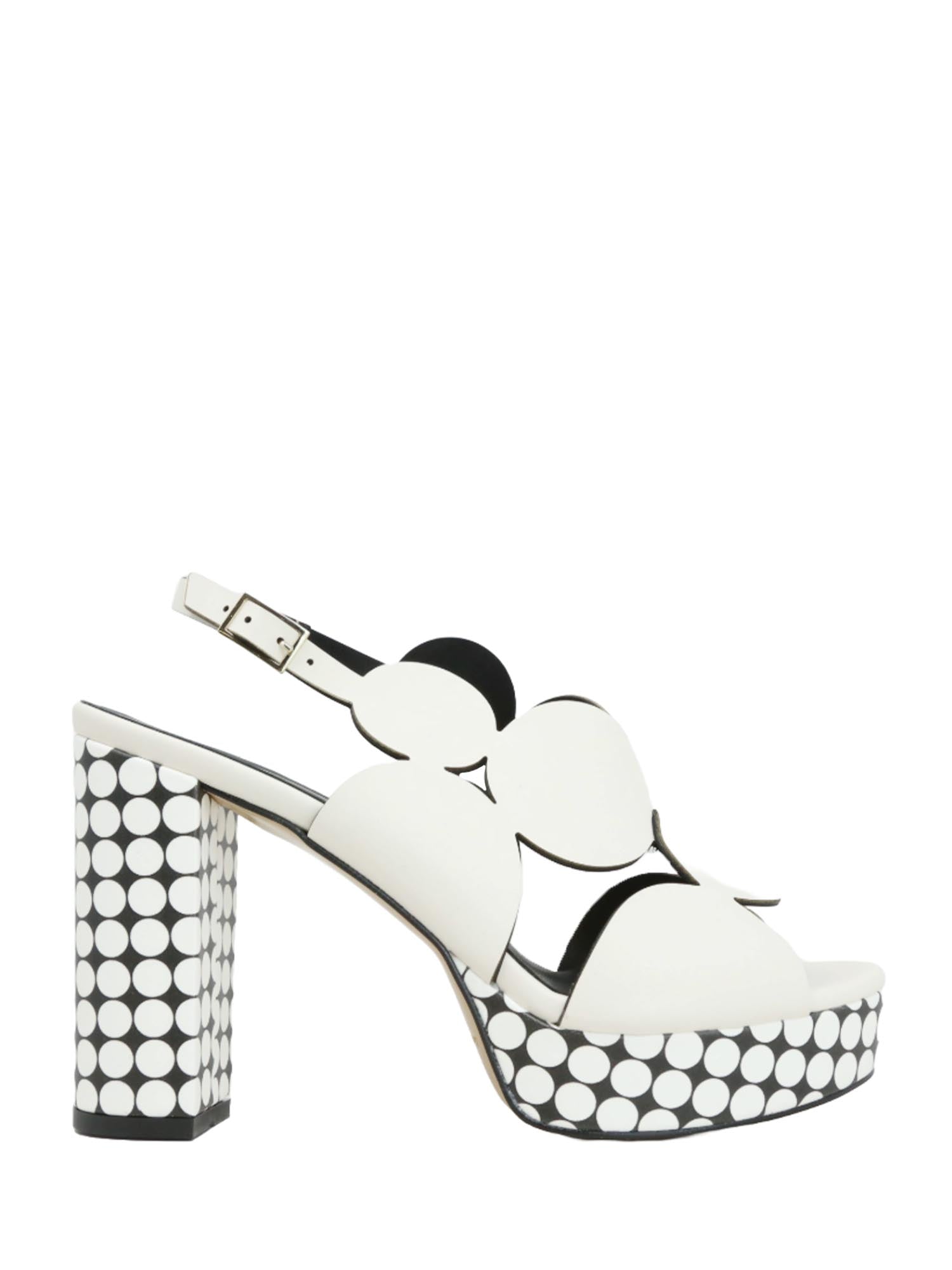 Sandali tacco Bianco Grace Shoes