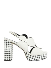 Sandali tacco Bianco Grace Shoes