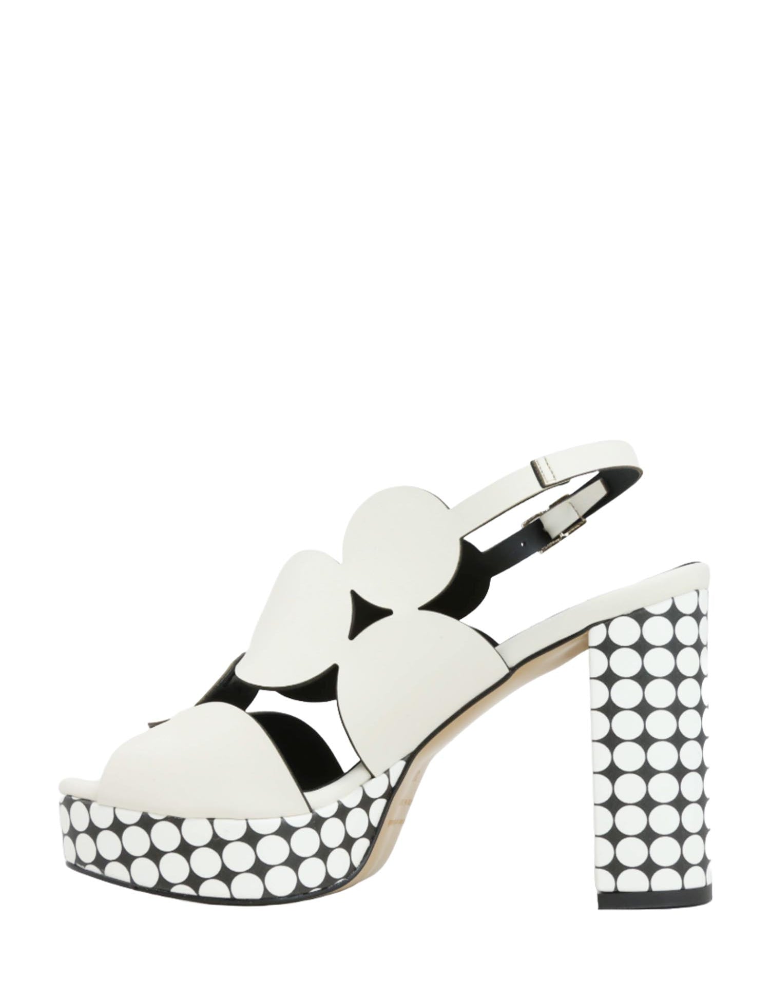 Sandali tacco Bianco Grace Shoes