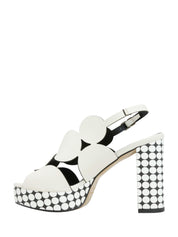 Sandali tacco Bianco Grace Shoes