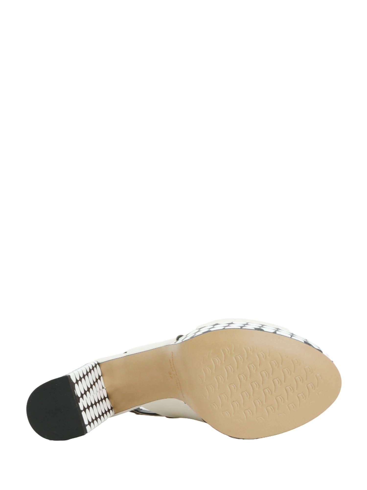 Sandali tacco Bianco Grace Shoes