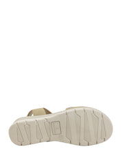 Sandali zeppa Beige Valleverde