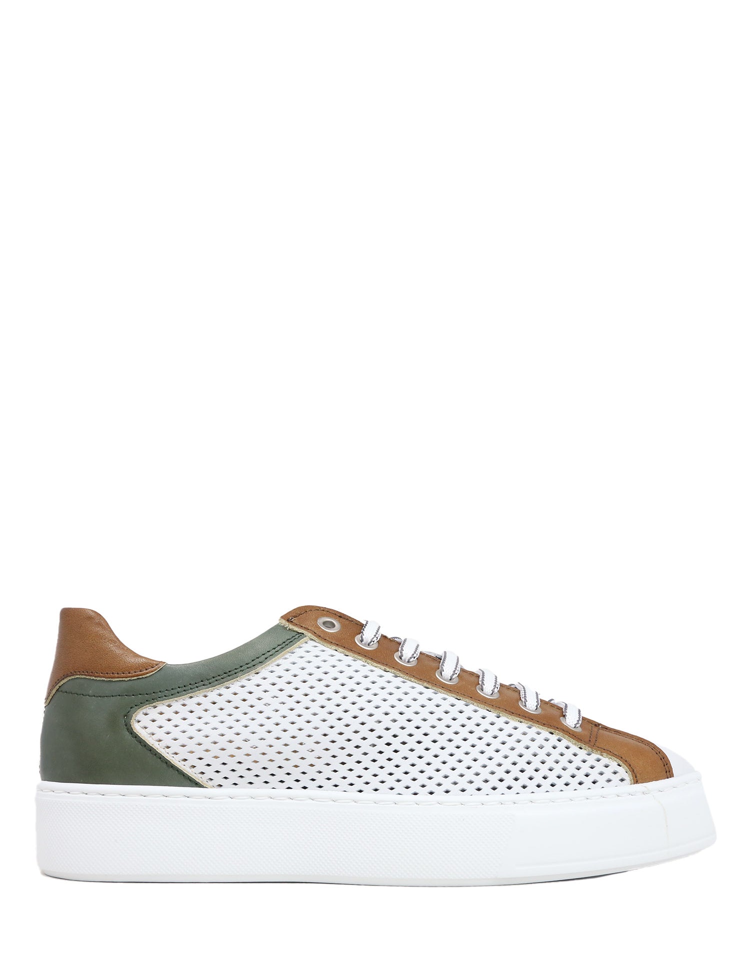 Sneakers Bianco Verde Exton