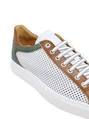 Sneakers Bianco Verde Exton