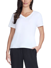 T-shirt Bianco Skechers