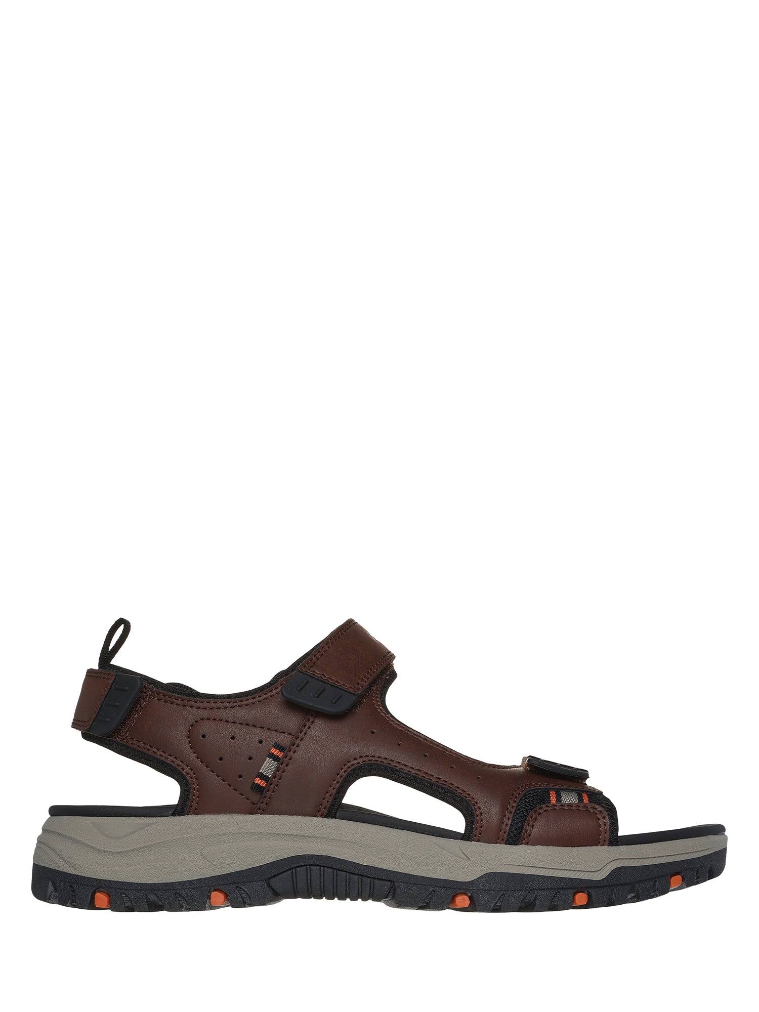 Sandali con strappi Marrone Skechers