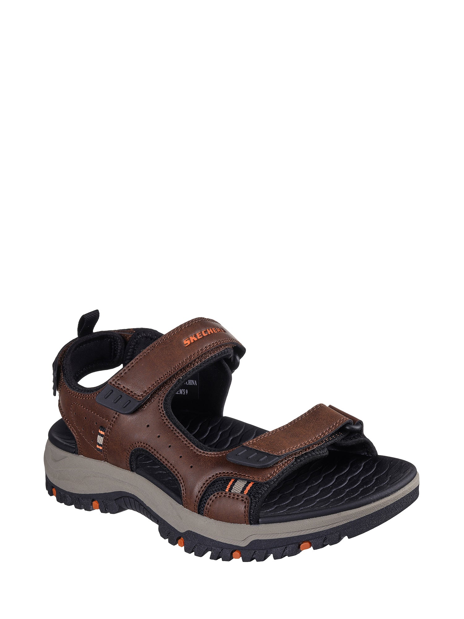 Sandali con strappi Marrone Skechers