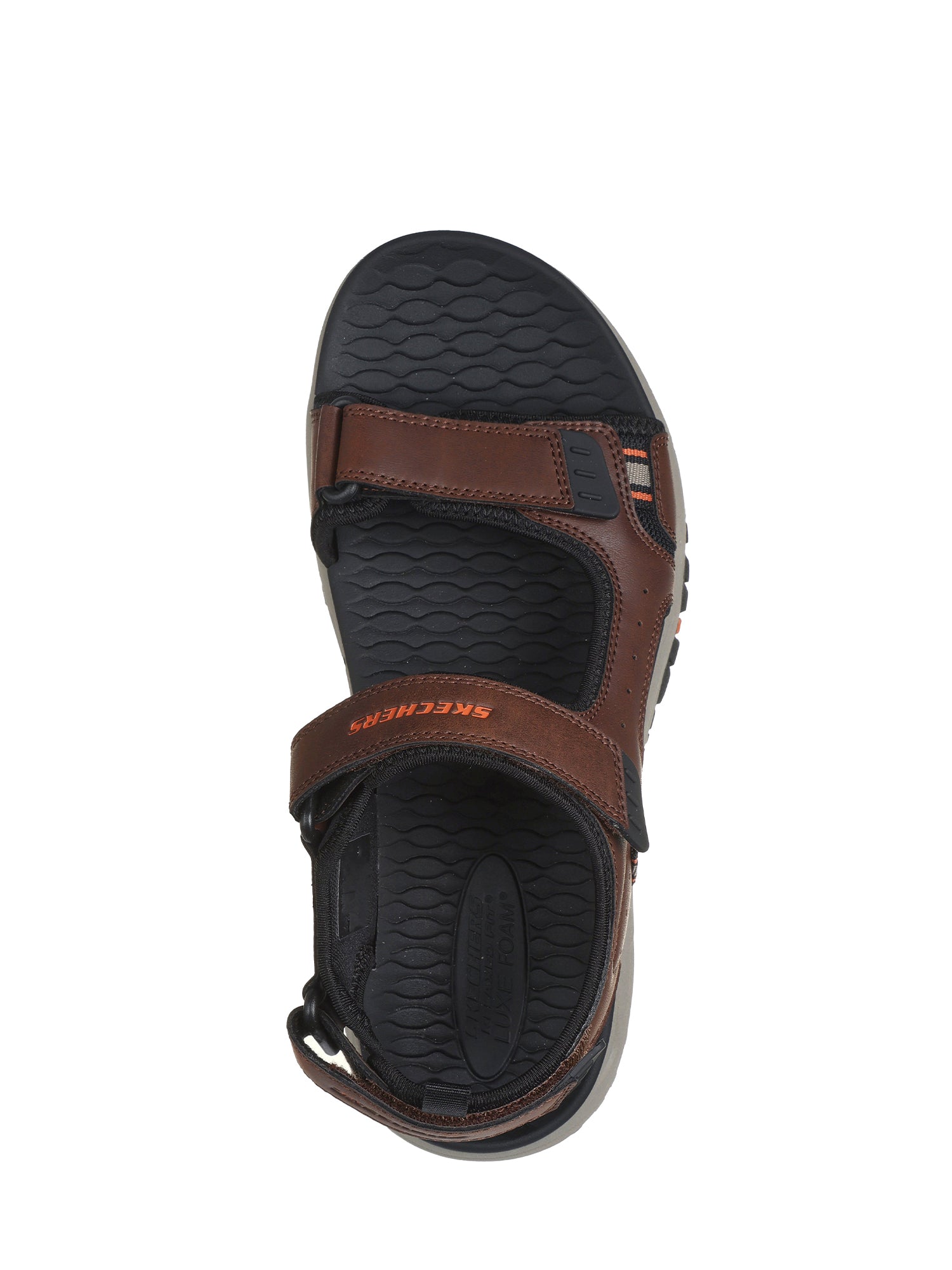 Sandali con strappi Marrone Skechers