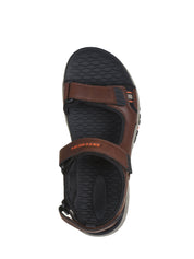 Sandali con strappi Marrone Skechers