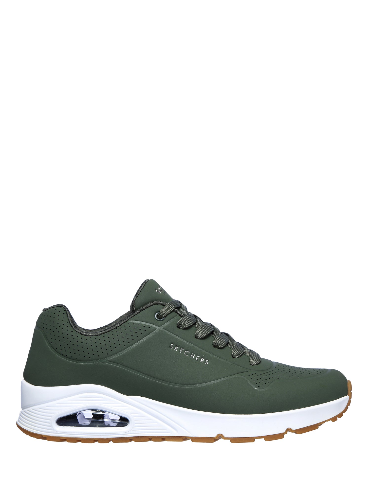 Sneakers Verde Bianco Skechers