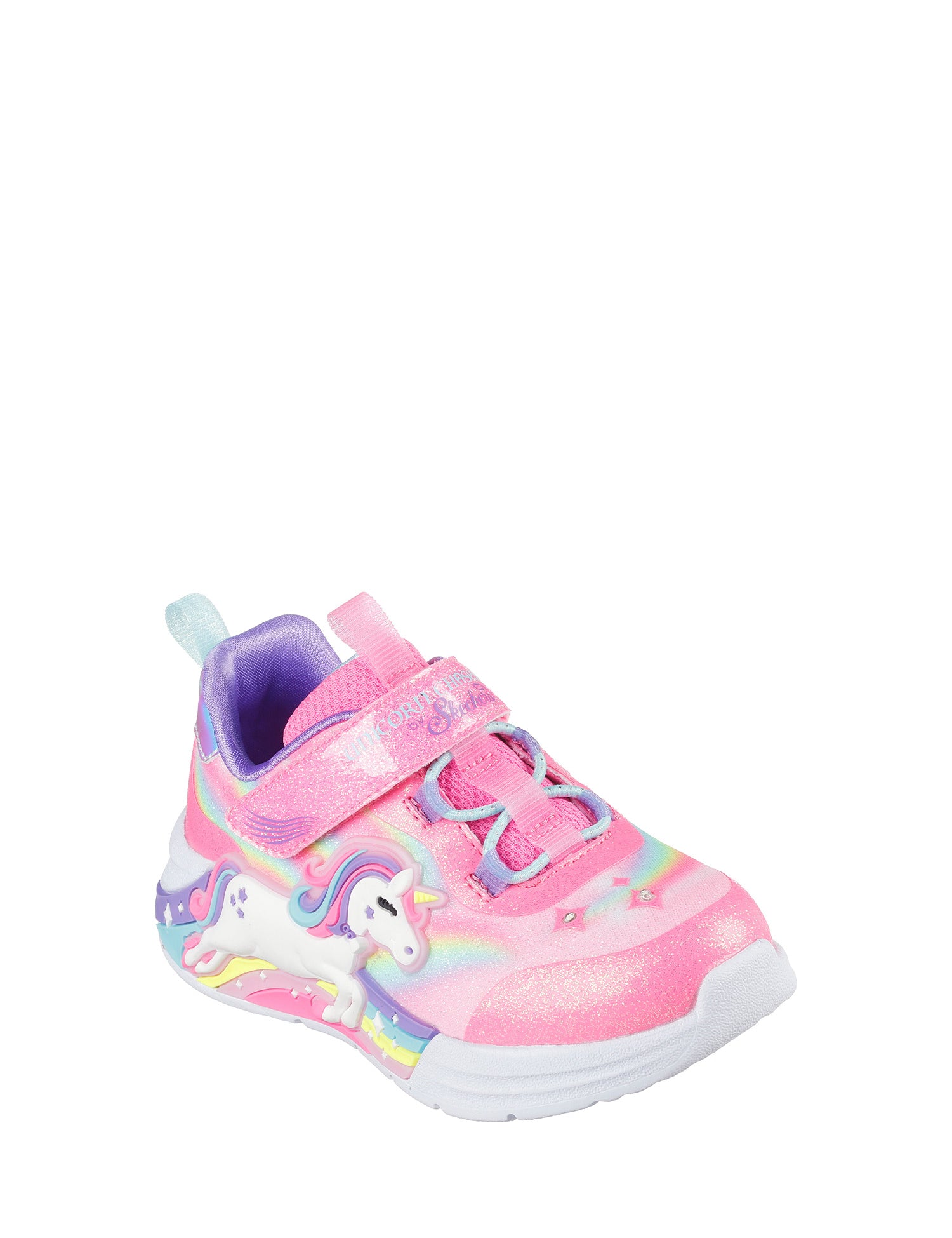 Scarpe con strappi Rosa Skechers