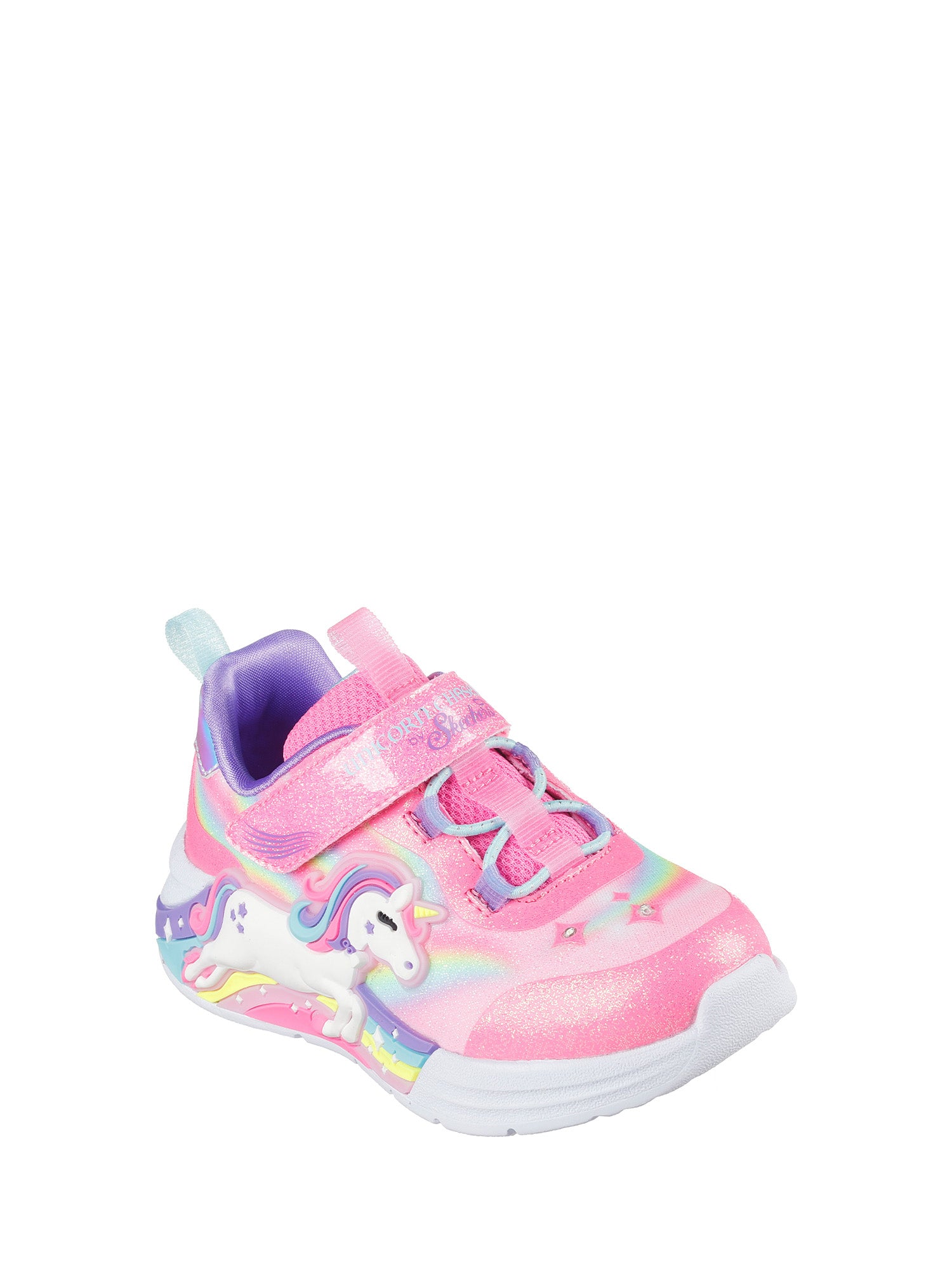 Scarpe con strappi Rosa Skechers