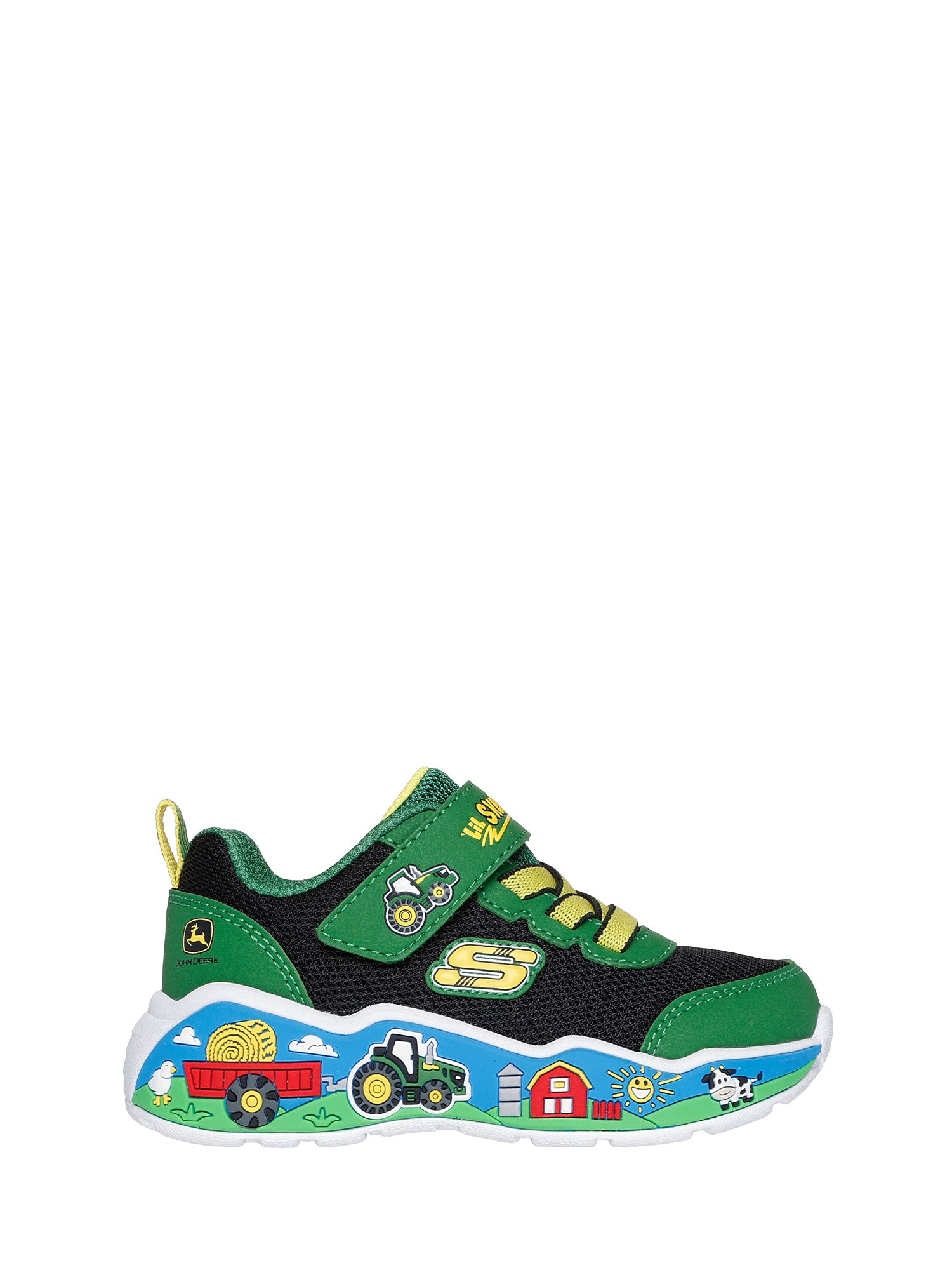 Scarpe con strappi Verde Skechers