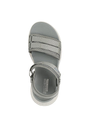 Sandali con strappi Verde Skechers