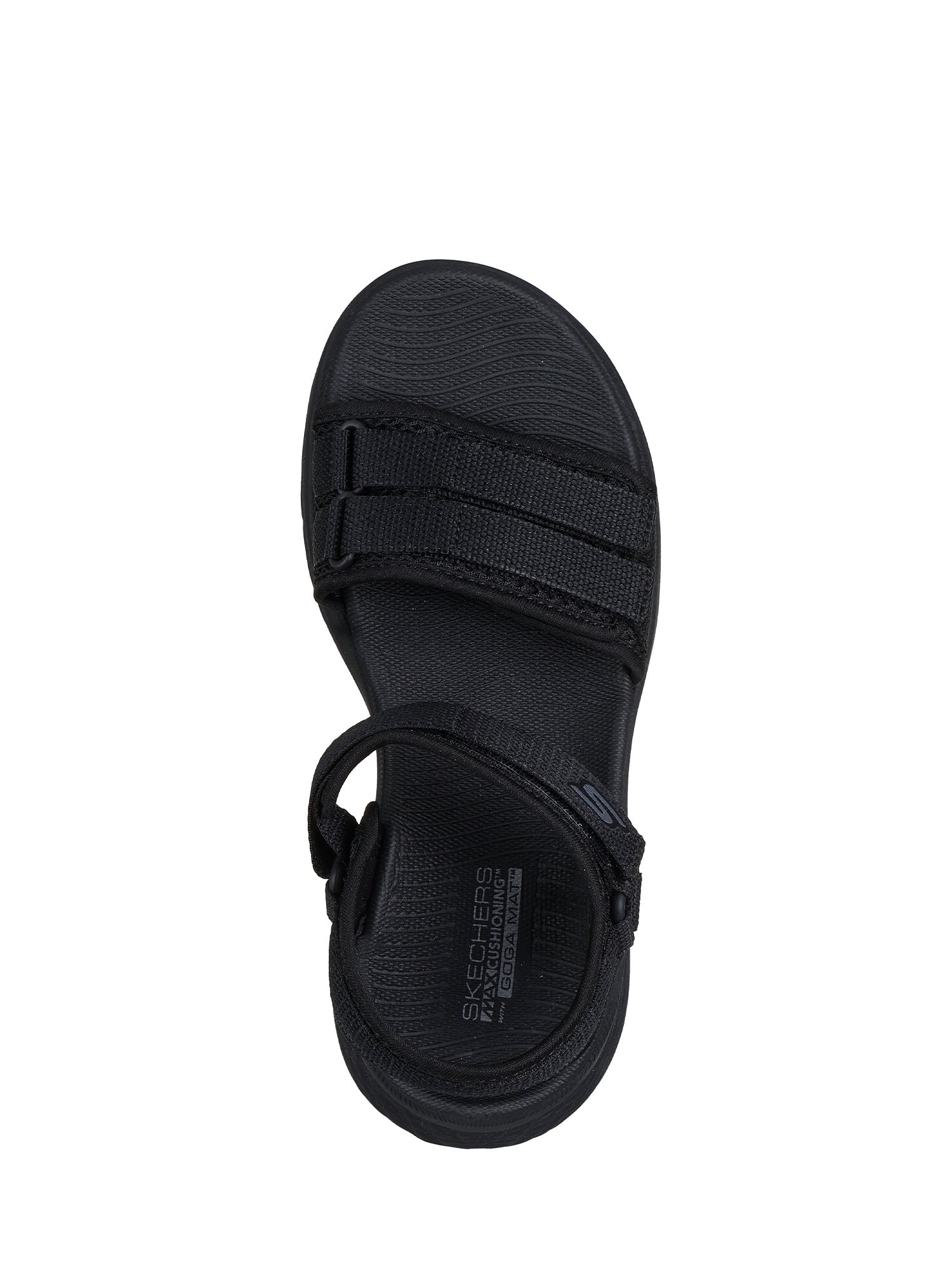 Sandali con strappi Nero Skechers