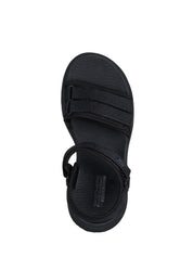 Sandali con strappi Nero Skechers