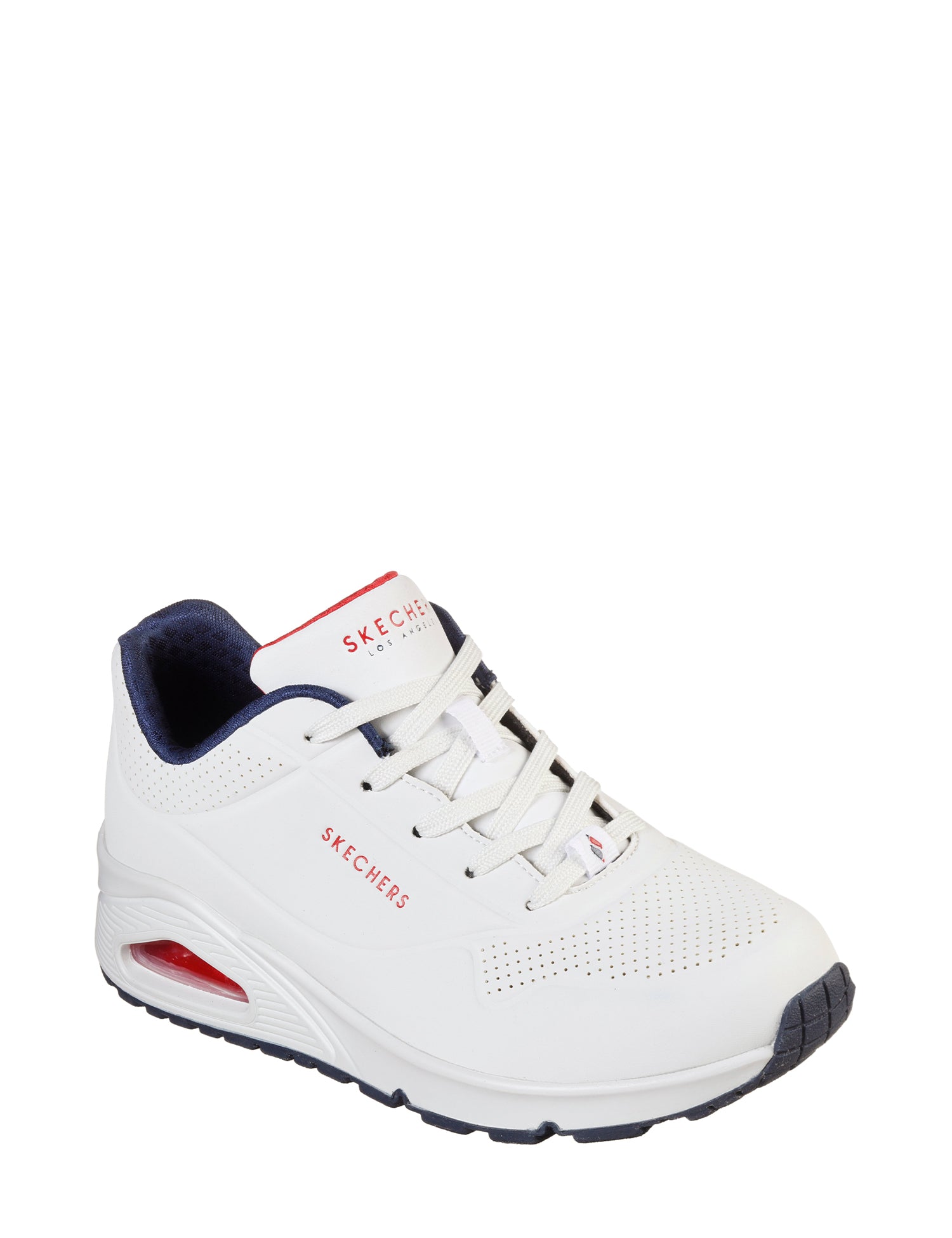 Sneakers Bianco Blu Skechers