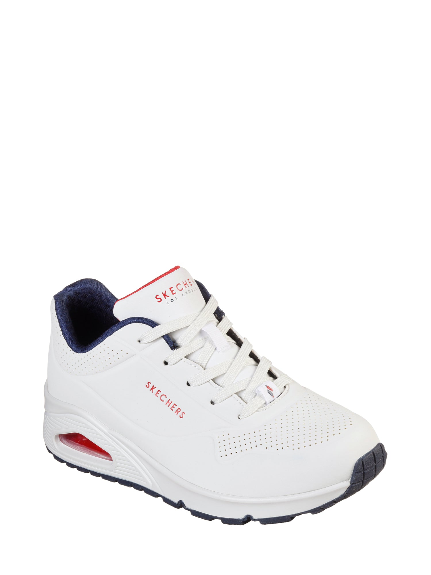Sneakers Bianco Blu Skechers