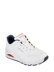 Sneakers Bianco Blu Skechers
