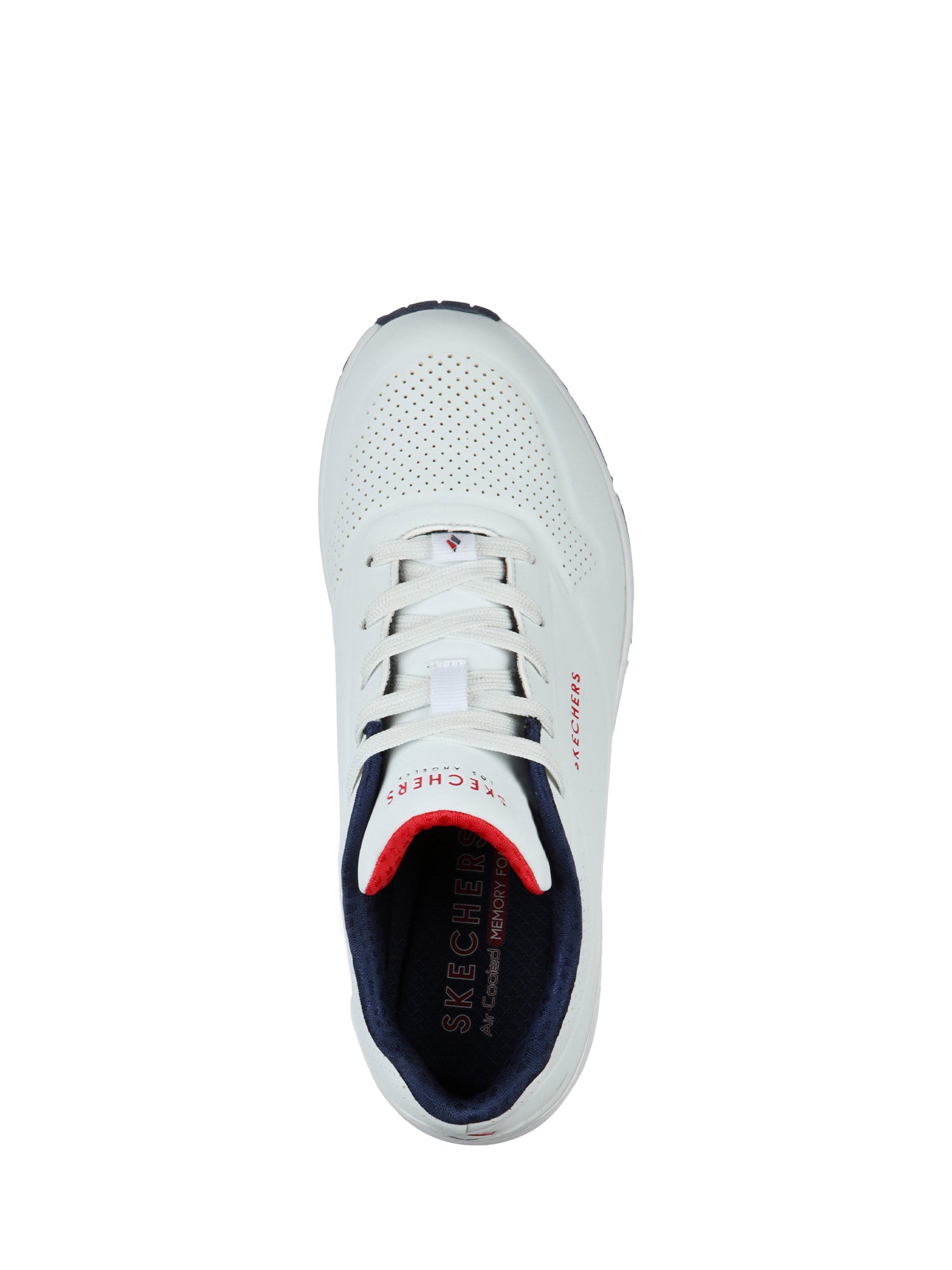 Sneakers Bianco Blu Skechers