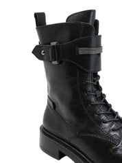 Anfibi Nero Emanuelle Vee