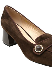 Sandali tacco Marrone Emanuelle Vee