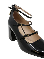 Sandali tacco Nero Emanuelle Vee