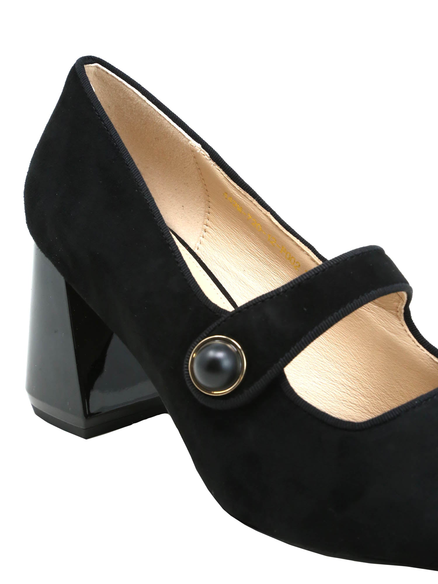 Sandali tacco Nero Emanuelle Vee