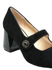 Sandali tacco Nero Emanuelle Vee