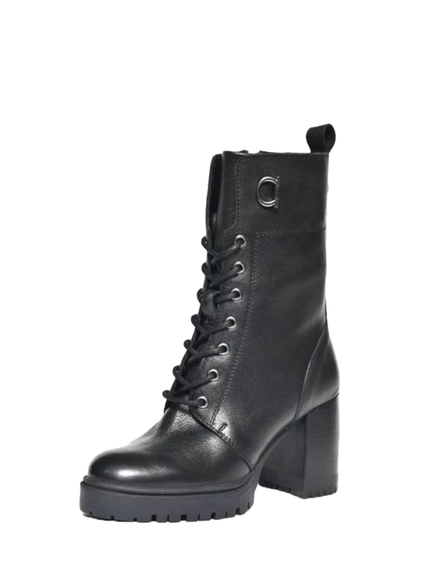 Anfibi Nero Emanuelle Vee