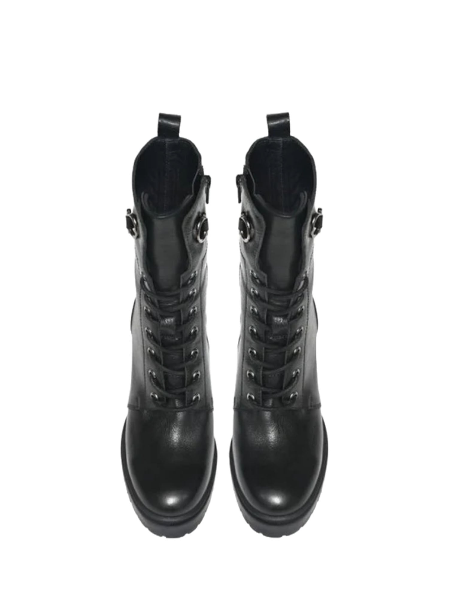 Anfibi Nero Emanuelle Vee