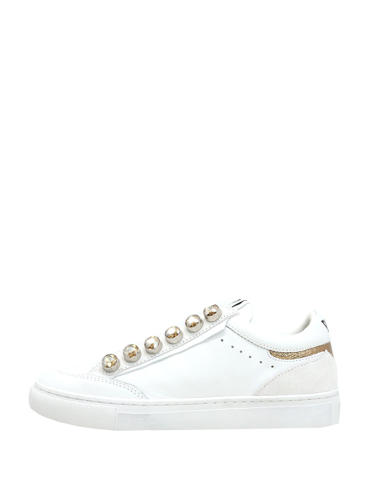 Sneakers Bianco Oro Emanuelle Vee