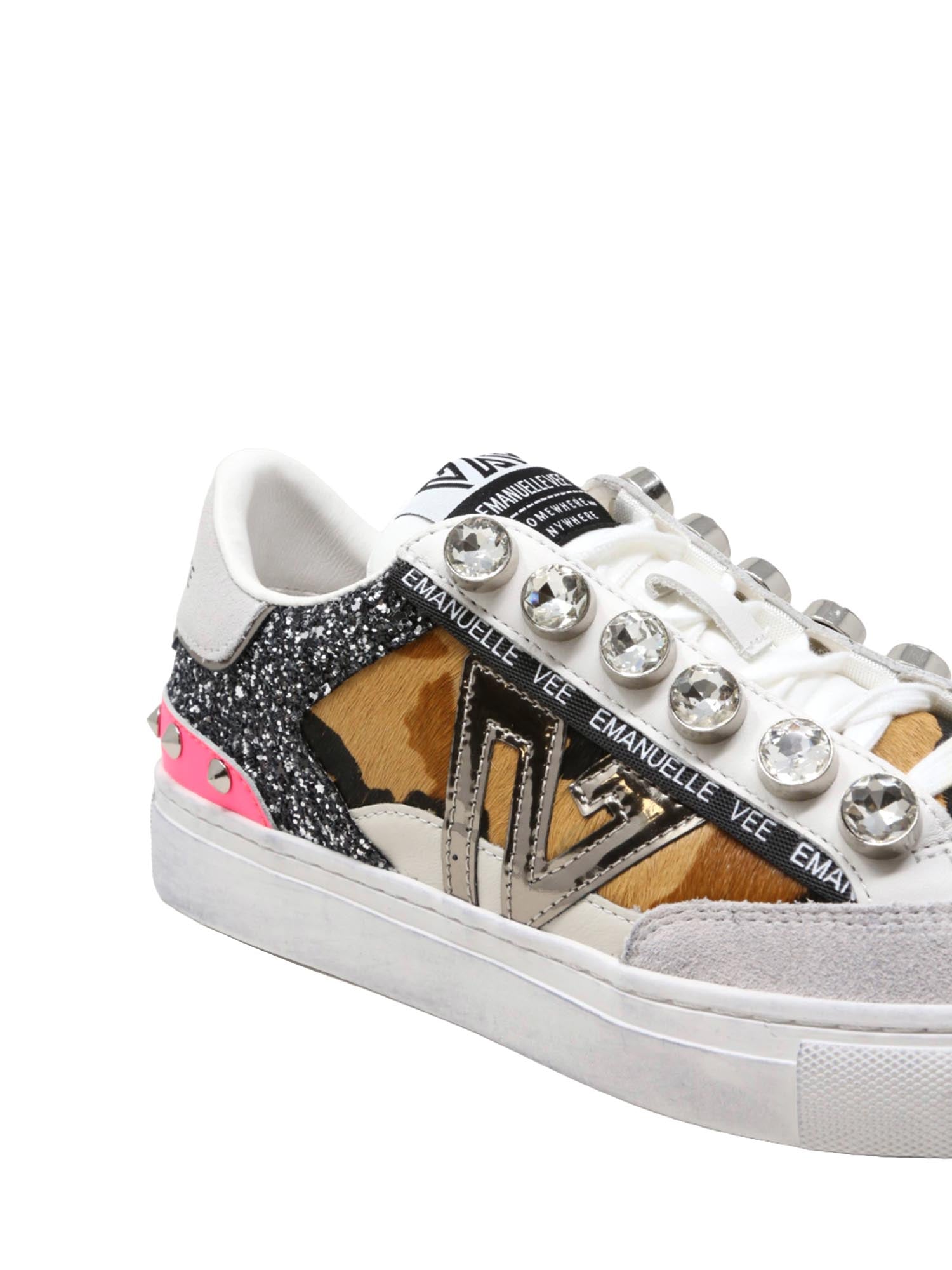 Sneakers Beige Emanuelle Vee