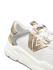 Sneakers Bianco Grigio Emanuelle Vee