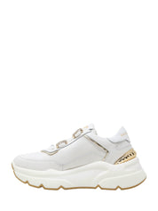Sneakers Bianco Oro Emanuelle Vee