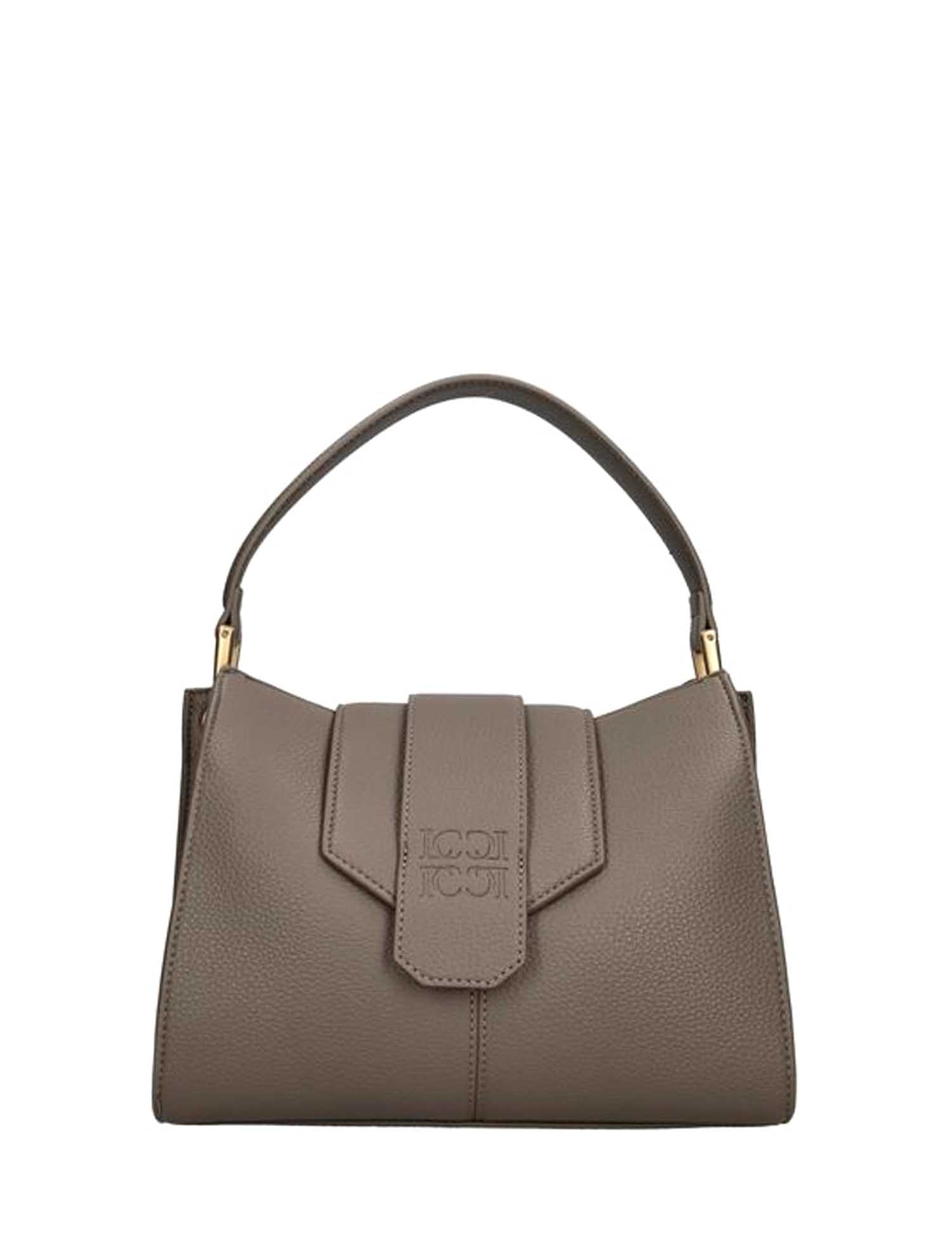 Borse a mano Tortora La Carrie