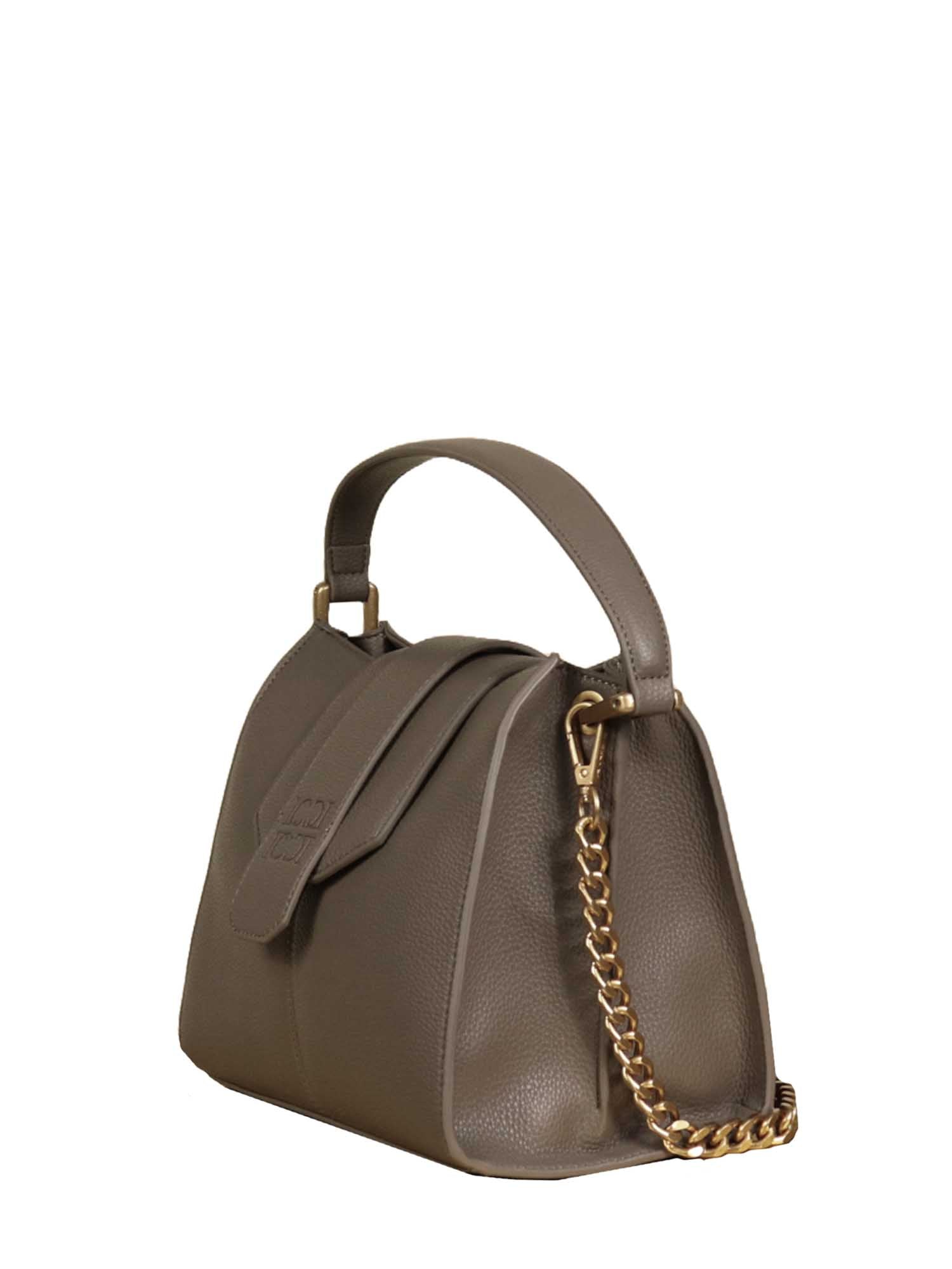 Borse a mano Tortora La Carrie