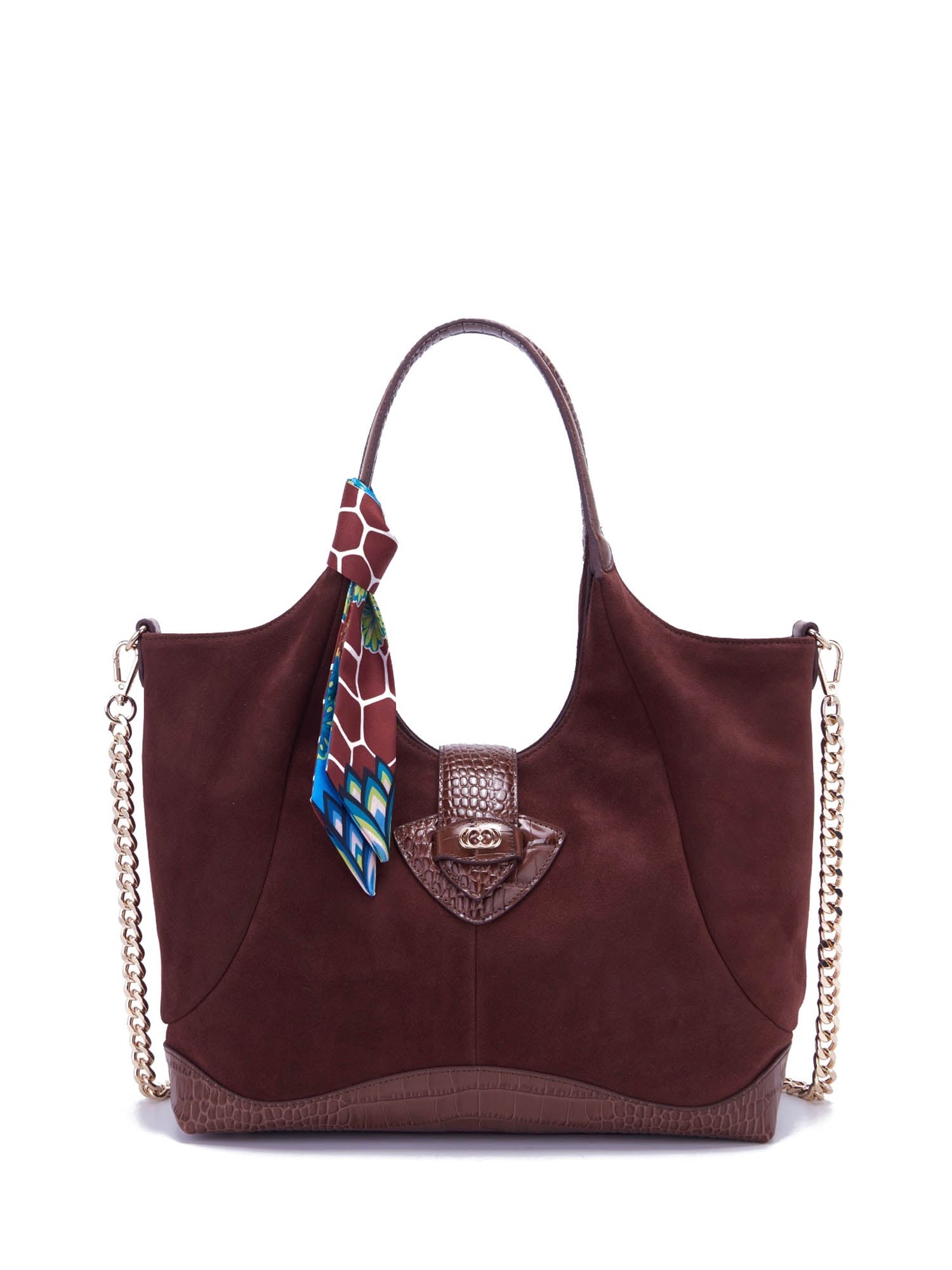 Borse a spalla Marrone La Carrie