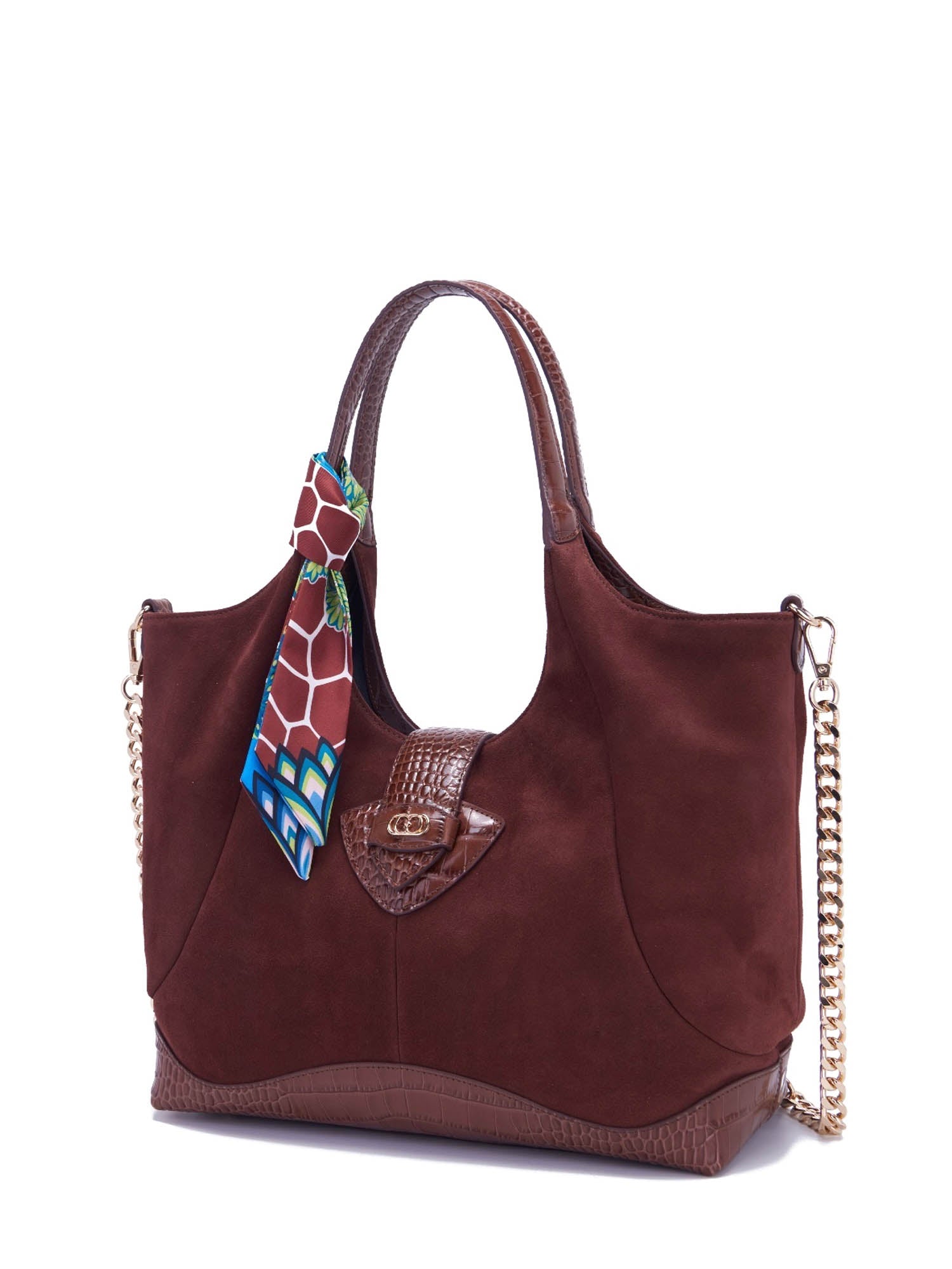 Borse a spalla Marrone La Carrie