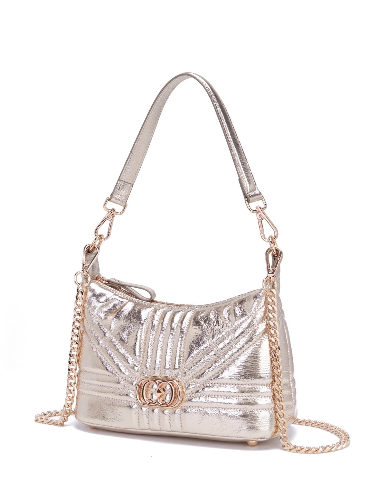 Borse a spalla Dorato La Carrie