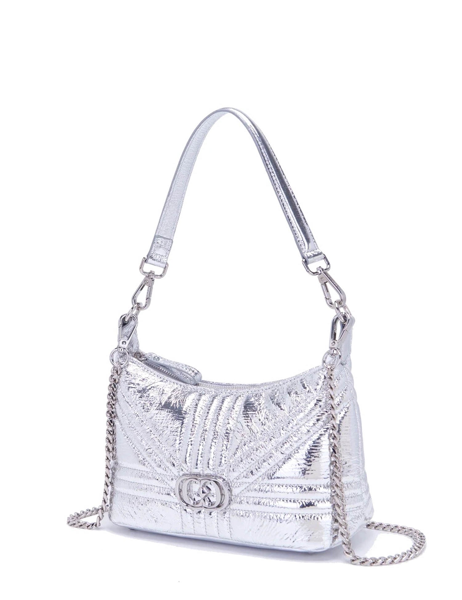 Borse a spalla Argentato La Carrie