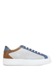 Sneakers Bianco Blu Exton