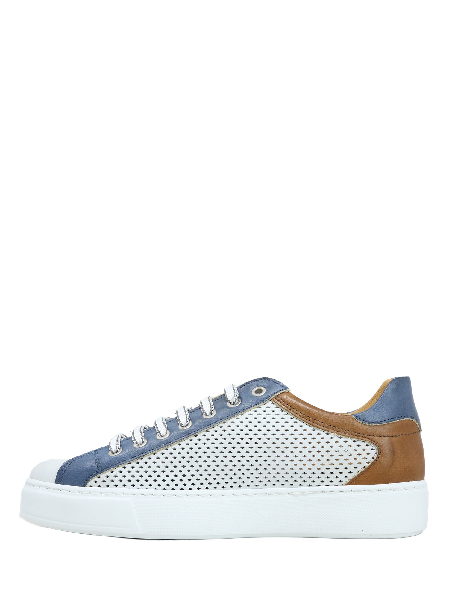 Sneakers Bianco Blu Exton