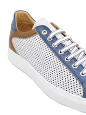 Sneakers Bianco Blu Exton