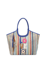 Shopper Blu Le Pandorine