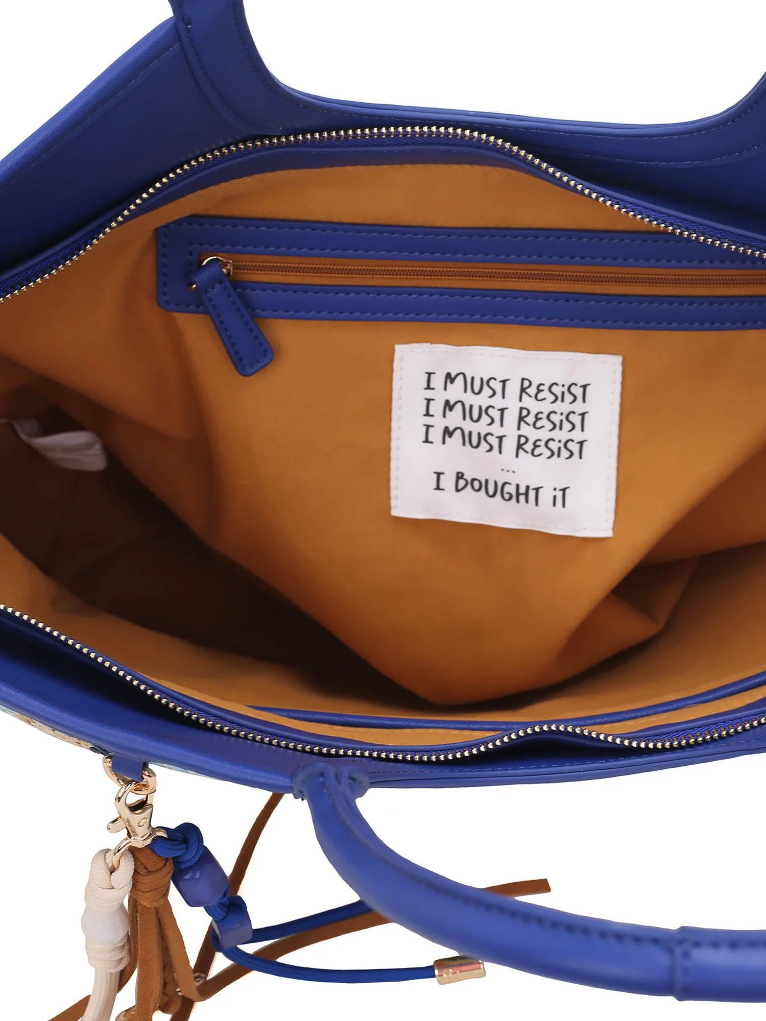 Shopper Blu Le Pandorine