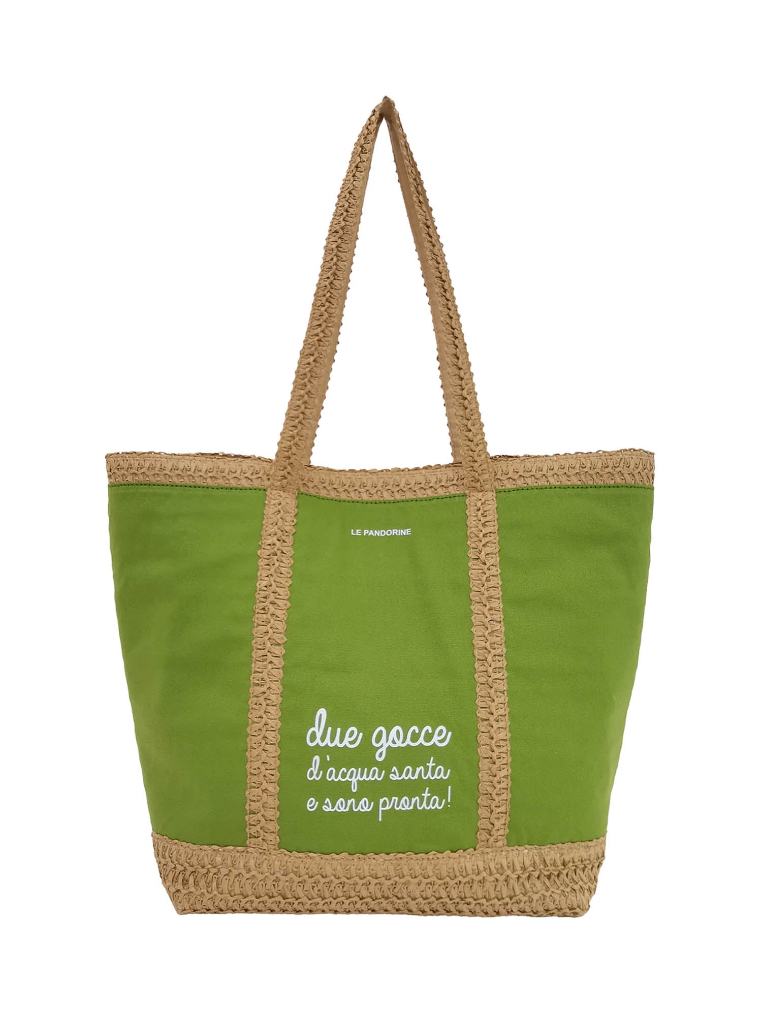 Shopper Verde Le Pandorine