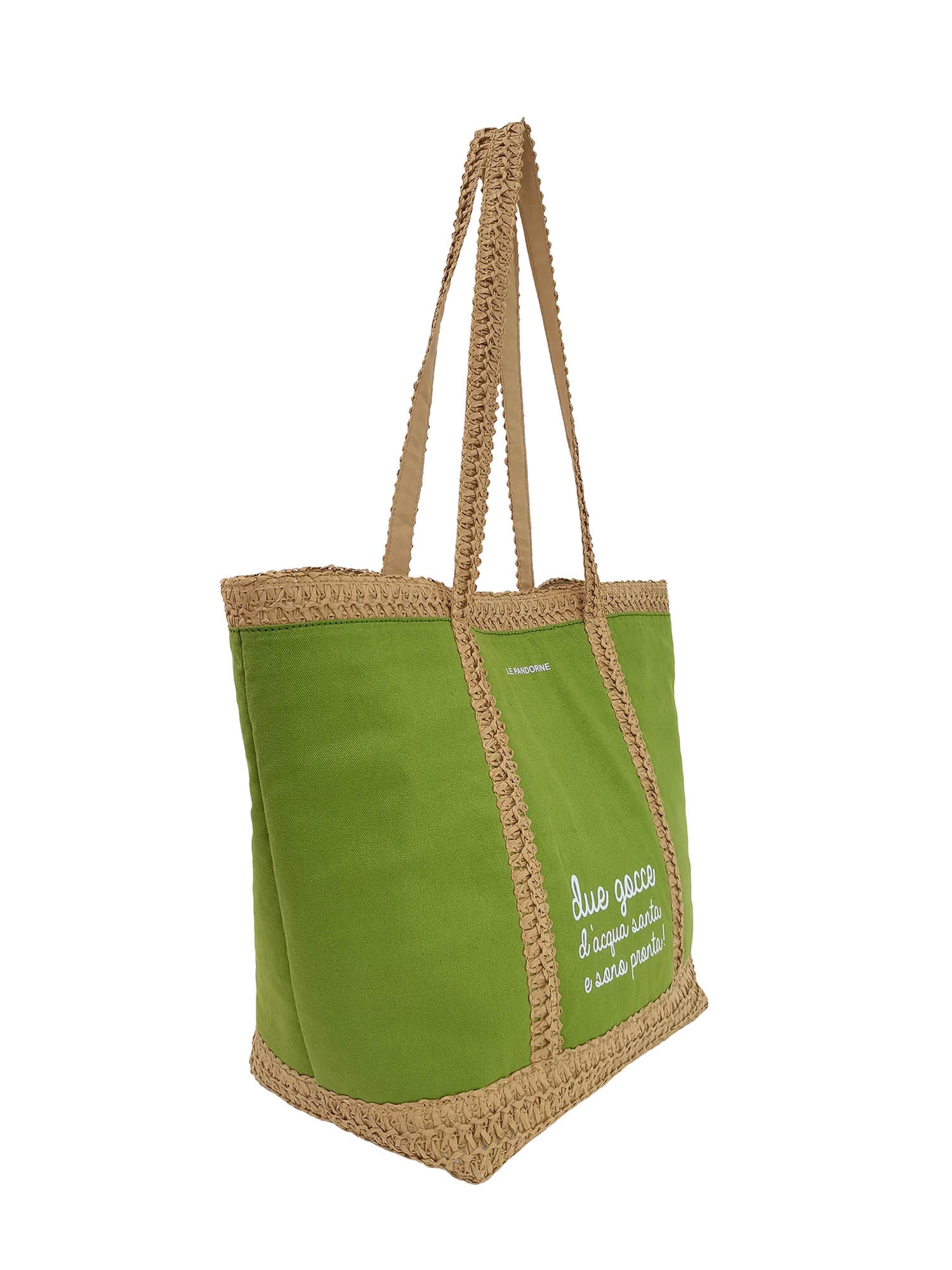 Shopper Verde Le Pandorine